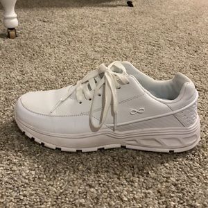 White nursing sneakers